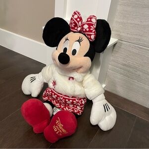 Disney Minnie Mouse 2015 Collectable Christmas Plush